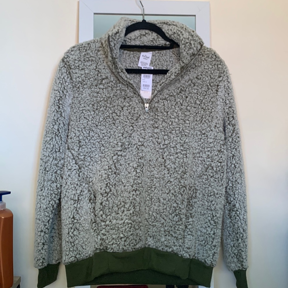 sherpa quarter zip